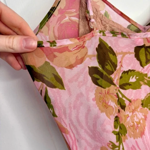 Betsey Johnson Vintage for Urban Outfitters Tori Slip Dress Floral Grunge 90’s S - Picture 7 of 9